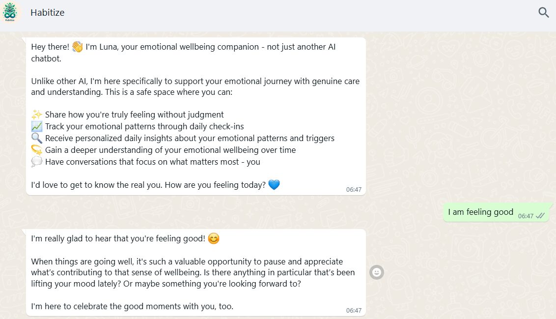 Would you trust AI with your emotions? Rahul Shitole, Luna's co-founder, thinks you should