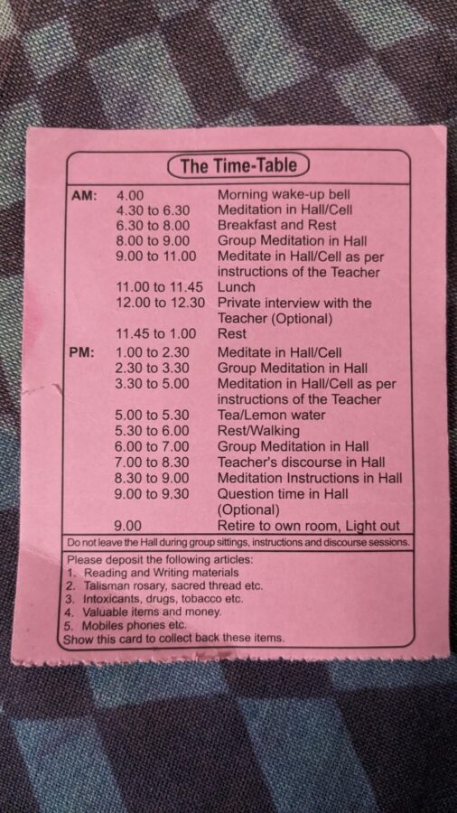 My Vipassana journey: Recovering from anxiety, attachment, and delusion