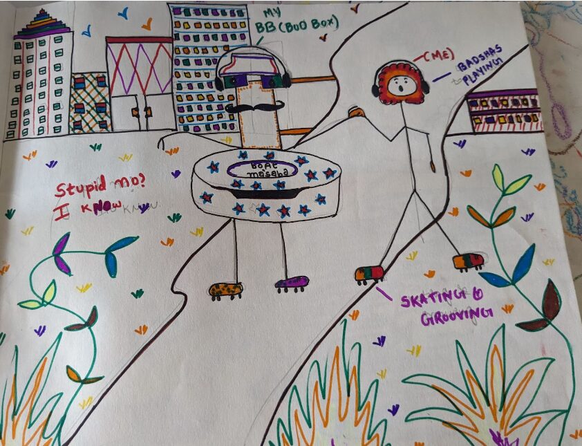 My journey of self-discovery through art therapy