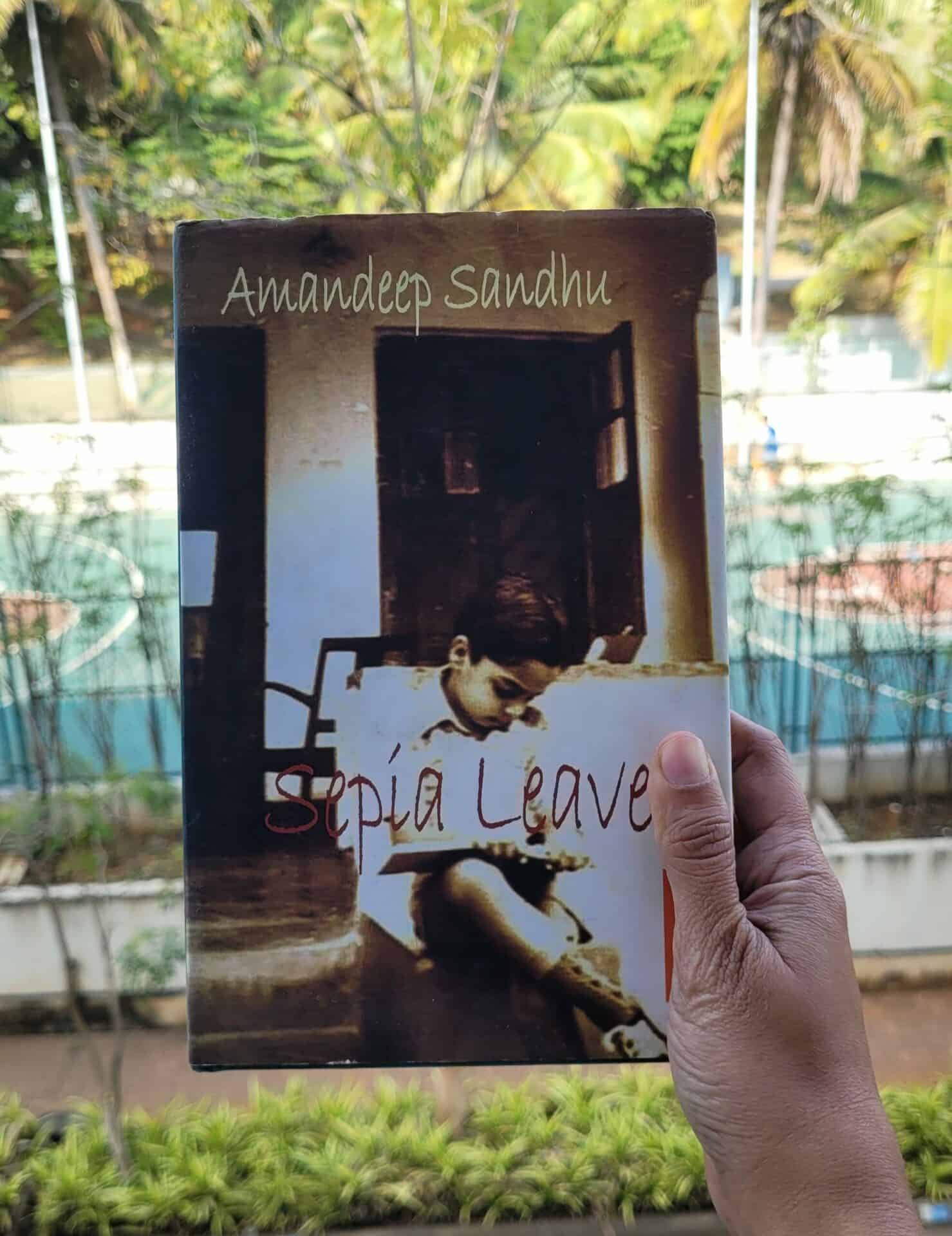 Sepia Leaves by Amandeep Sandhu